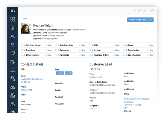 Method:CRM contact screen app ribbon